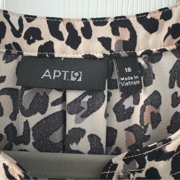 Apt 9 Leopard Print Women's Dress - Picture 3 of 8